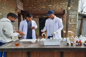 आँधीखोला गाउँपालिकाद्वारा उत्पादन बढाउन माटो परीक्षण सप्ताह