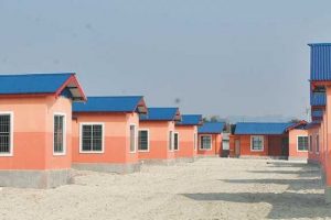 लक्षित परिवारलाई नमूना बस्तीको घर