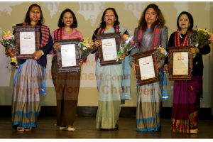 महिला उद्यमीलाई महिला चेम्बरको सम्मान