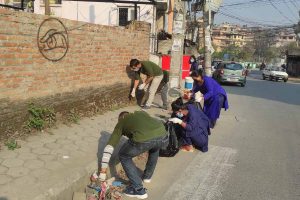 नेपाल बन्धन सेक्युरिटी एण्ड वर्कस प्रा.लि द्धारा सरसफाई