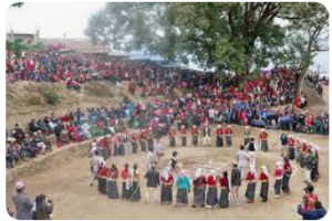 आज किरात जातिले उभौली पर्व  मनाउँदै