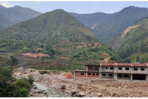 अव्यवस्थित ग्रामीण सडकको कारण बागलुङका गाउँमा विनाशको खतरा