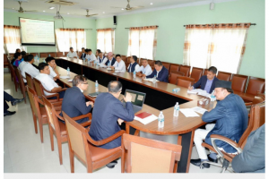 अर्थमन्त्रीद्धारा आन्तरिक राजस्व कार्यालय विराटनगरको निरीक्षण