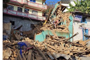 जाजरकोटमा भूकम्पबाट एक लाख ८० हजार नागरिक प्रभावित