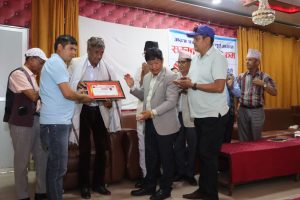 अग्रज पत्रकार सम्मान कार्यक्रम सम्पन्न