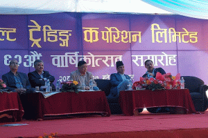 साल्ट ट्रेडिङ ६२ वर्षमा प्रवेश