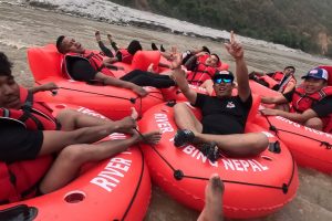 नेपालमै पहिलोपटक सुरु भयो रिभर ट्यूबिङ