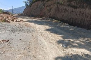 सेलेघाट–रामेछाप–साँघुटार सडक निर्माण कछुवा गतिमा