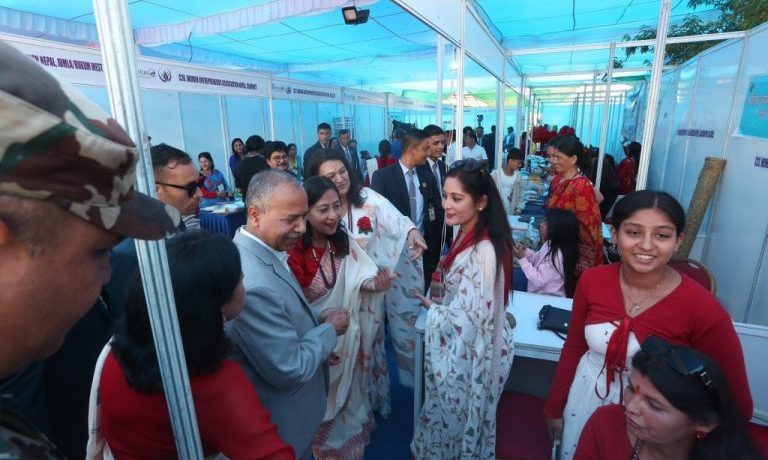 ललितपुरमा अन्तर्राष्ट्रिय महिला उद्यमी व्यापार मेला सुरु