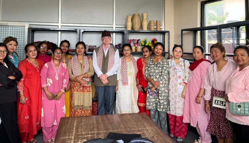 महिला सिप विकास जागरण समाज द्वारा आयोजित १५ दिने वातावरणमैत्री सामग्री उत्पादन तालिम सुरु