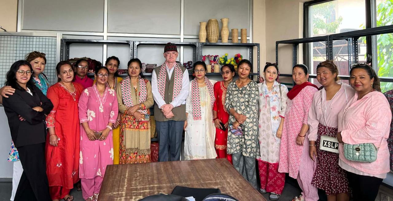 महिला सिप विकास जागरण समाज द्वारा आयोजित १५ दिने वातावरणमैत्री सामग्री उत्पादन तालिम सुरु