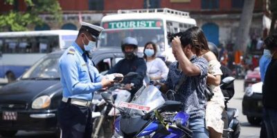 काठमाडौँ उपत्यकामा ट्राफिक नियम उल्लङ्घन गर्ने २,५३५ चालक कारबाहीमा