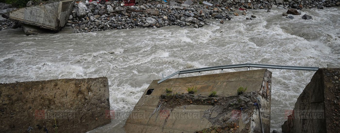 ६० भन्दा बढी जिल्लामा आकस्मिक बाढीको जोखिम, उच्च सतर्कता अपनाउन आग्रह